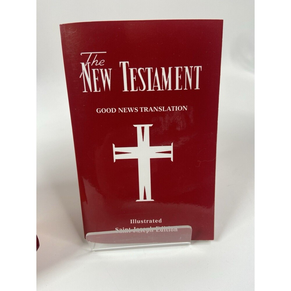 New American Bible Saint Joseph Ed Red + New Testament Translation Book Catholic - Picture 4 of 16